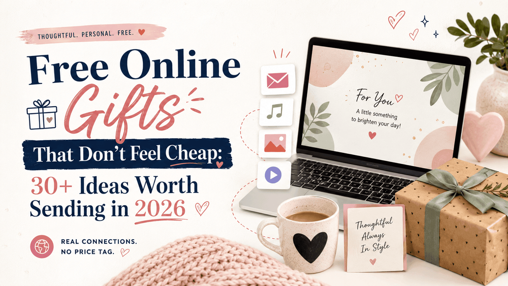Free Online Gifts That Don't Feel Cheap: 30+ Ideas Worth Sending in 2026