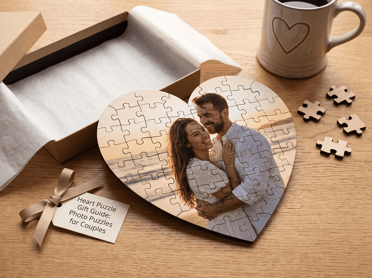 Heart Puzzle Gift Guide: Photo Puzzles for Couples