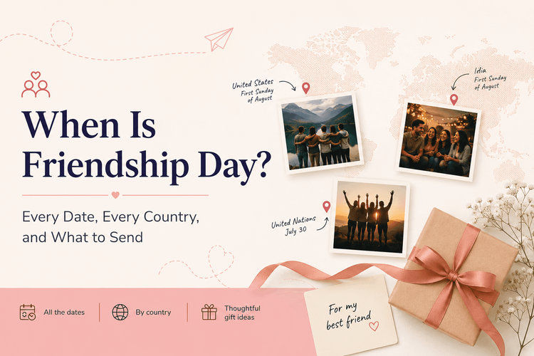 When Is Friendship Day? Every Date, Every Country, and What to Send