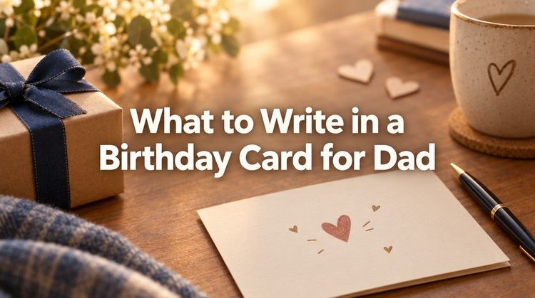 What to Write in a Birthday Card for Dad