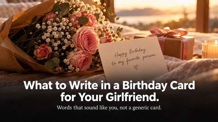 What to Write in a Birthday Card for Your Girlfriend