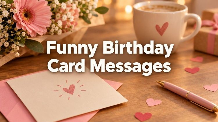 Funny Birthday Card Messages That Aren't Group-Chat Jokes