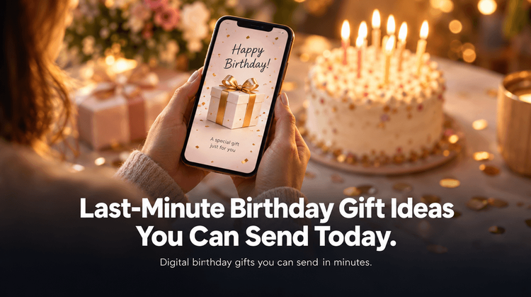Last-Minute Birthday Gift Ideas You Can Send Today